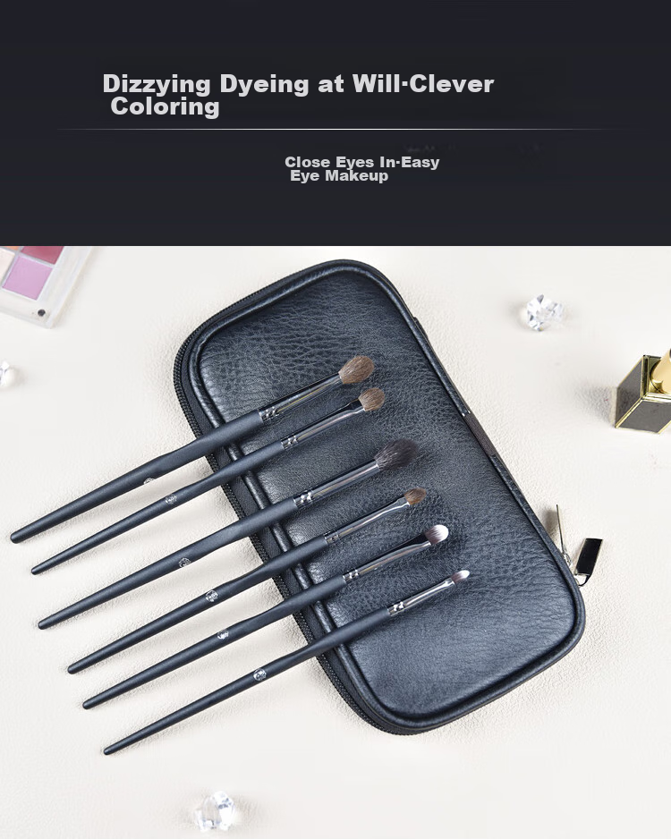 ENERGY Makeup Brush Eyeliner Knife Blade Brush, 1 Piece Master Series M136, Soft Skin-Friendly Cangzhou Makeup Brush, Soft Bristle Tool 7