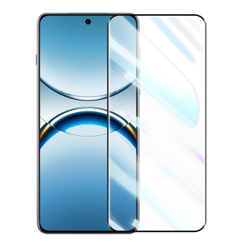 LLUNC [2-Pack] Tempered Glass Screen Protector for OPPO Find X8Pro, Curved Hot-Bent Full Coverage Ultra-Thin Ultra-Clear Anti-Fingerprint Shatterproof Phone Screen Protector