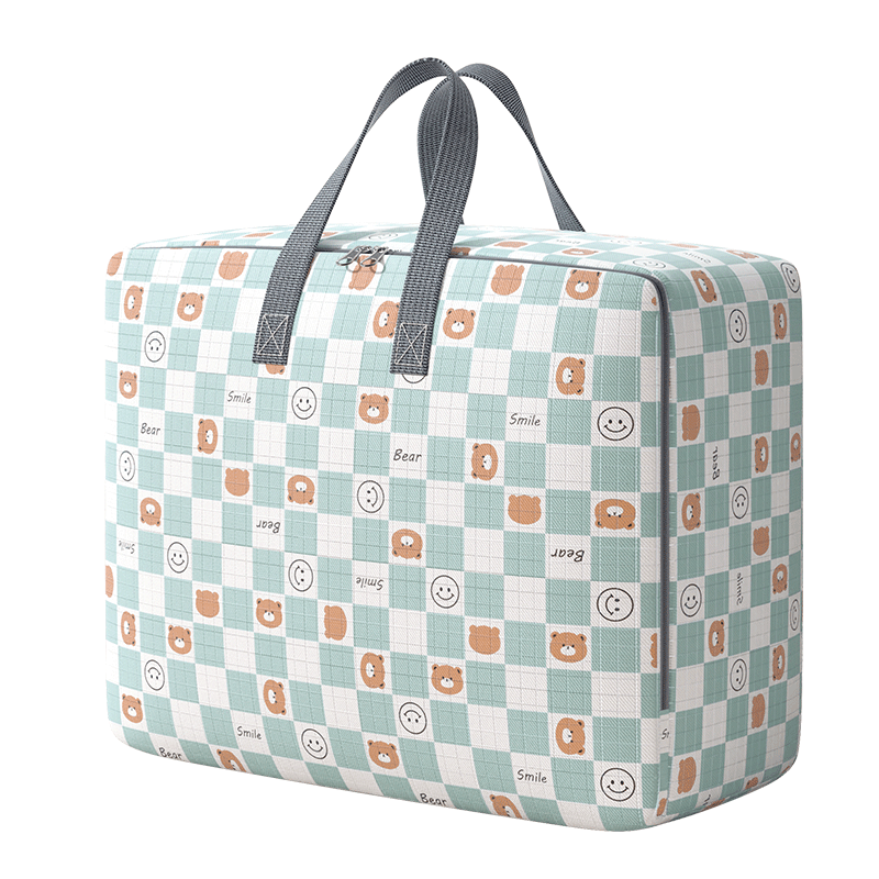 Baicaoyuan Oxford Cloth Storage Bag, Moving Packing Bag, Quilt Storage Bag, Woven Bag, Luggage Express Clothing Medium Size 1 Piece