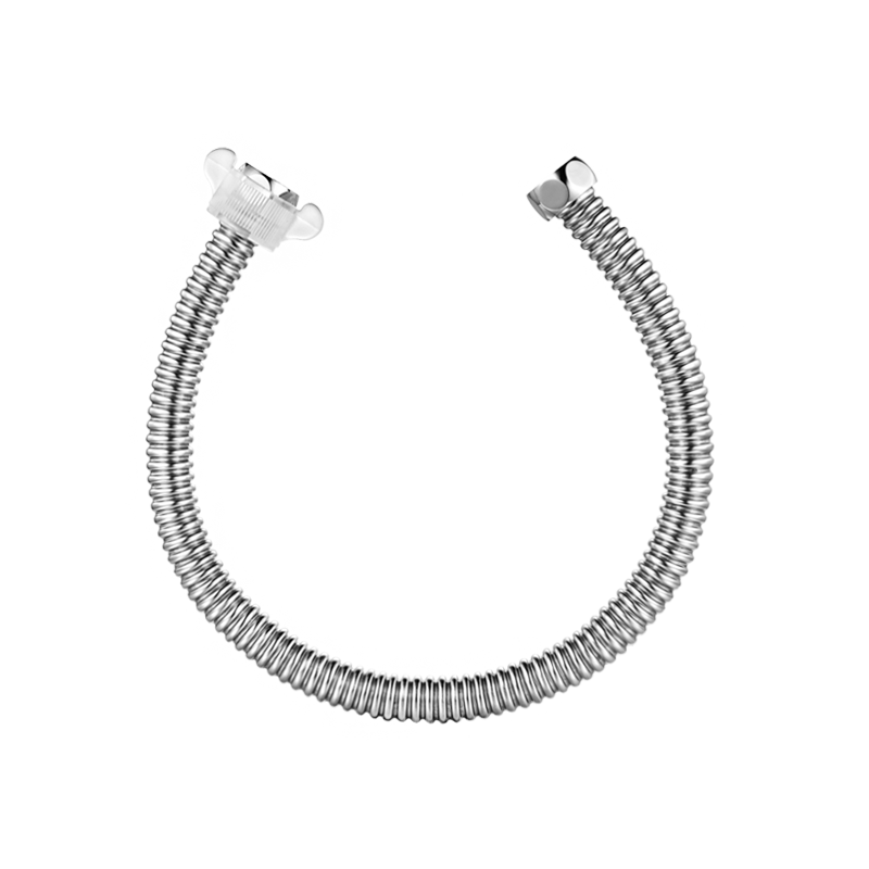 Submarine E40, 40cm Corrugated Hot Water Heater Inlet Pipe, Water Boiler Inlet Pipe, 304# Stainless Steel Heat-Resistant Water Pipe