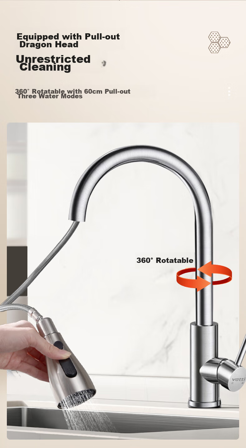 VATTI [Renovation Subsidy] Kitchen Sink, Large Single Bowl, Vegetable Washing Basin, Integrated Basin, 304 Stainless Steel Honeycomb Nano S5 18