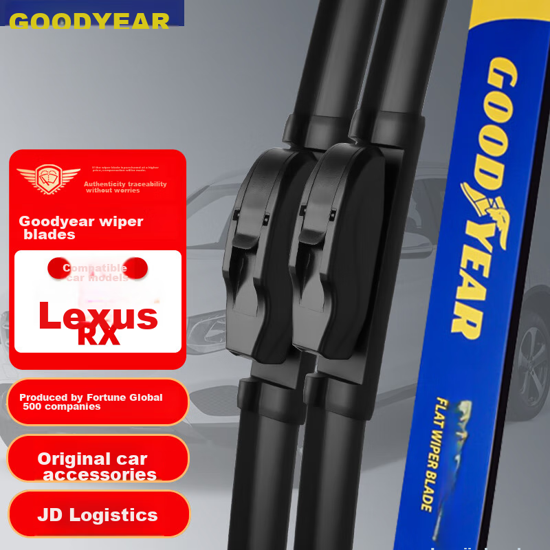 Goodyear Lexus RX Windshield Wipers for 2004-2014 Models RX270 Rubber Strips RX300H450 Front RX200T Wiper Blades