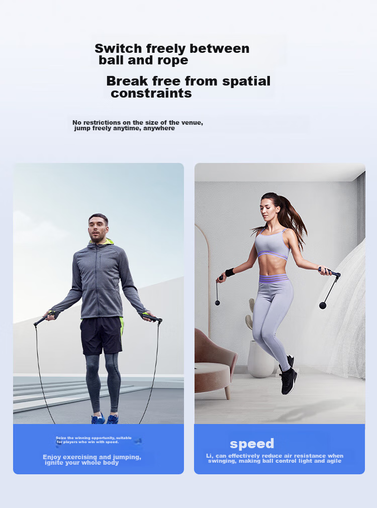 JD Original [Xiao Xuanfeng Smart Version] Two-Loop Bluetooth APP Weight Loss Course for Middle School Physical Education Exam, Speed-Up Jump Rope for Third Year Students 5