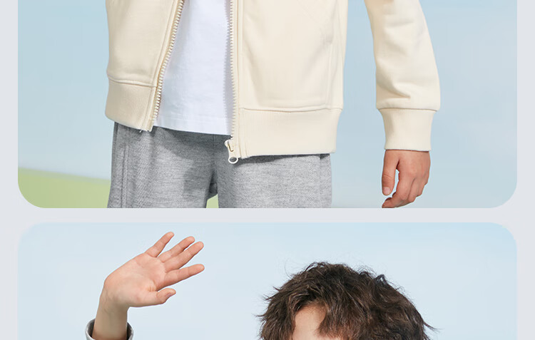 Baleno Boys' Jacket, Spring And Autumn 2026 Style, Casual Loose Outerwear for Boys, Spring Clothing for Older Children, Hooded Cardigan, Children's Wear 16