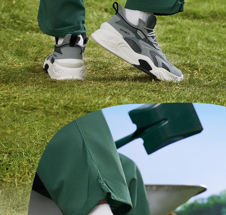 361° Men's Sports Shoes Jin Cheng SE Spring Summer Mesh Breathable Thick Sole Height Increasing Casual Sneakers 672626614-2 28