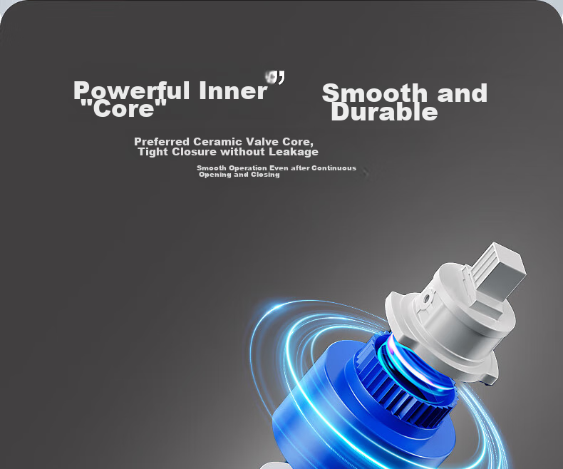 HEGII Kitchen Faucet, Seamless Pull-Out Multifunctional Sink Rotating Hot And Cold Water Tap HMF928-412 18