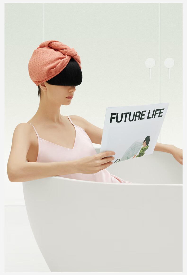 Bananain 501Home Women's Hair Drying Cap, 7A Antibacterial, Quick-Drying, Strong Absorption, Hair Towel, Adjustable Elastic Band 6