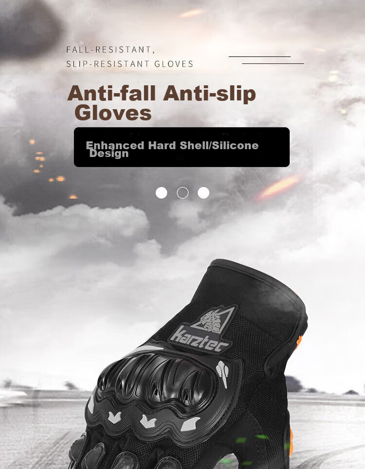 BWNK Half Finger Gloves Cycling Mountain Bike Climbing Anti-Slip Wear-Resistant Palm Gloves Size M 1