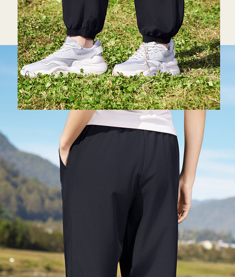 361° Women's Sports Pants Spring Summer Quick-Dry Jogger Casual Loose Running Yoga Fitness Pants 662614707-5 29