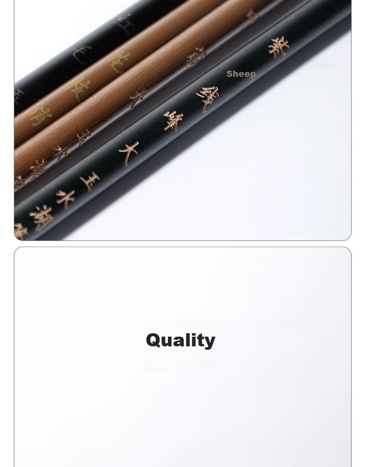 Yushuihu 3-Piece Set of Fine Brush Calligraphy Wolf Hair Brushes for Chinese Painting, Art-Specific Flower Branches And Outline Brushes, White-Style Drawing Brushes, Mouse Whisker And Wolf Sheep Hook Line Brushes with Fine Tips, Floral And Bird Painting Brush Set 16