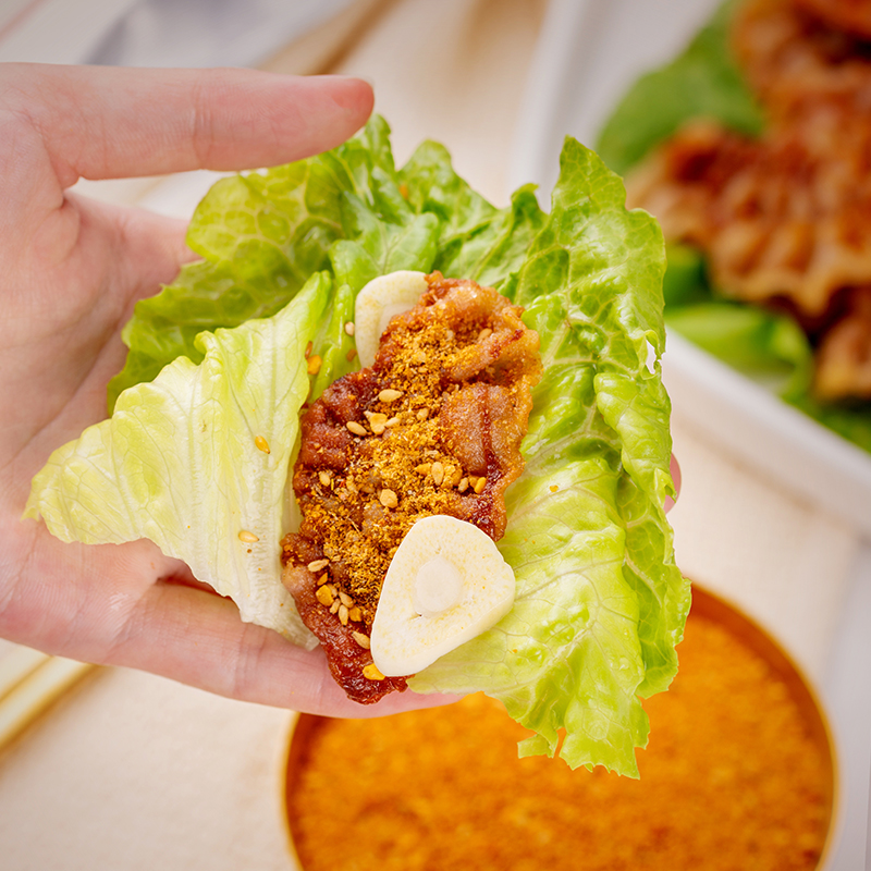 云山半香辣烤肉蘸料撒料500g 淄博烧烤料韩式烤肉孜然辣椒面花生碎干碟