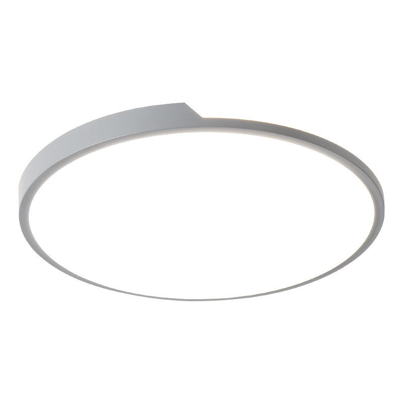 NVC Ceiling Light Mingyu Nordic Style Minimalist Round Bedroom Lamp, 24W Three-Color Dimming, Suitable for 12㎡ Area, 930lm