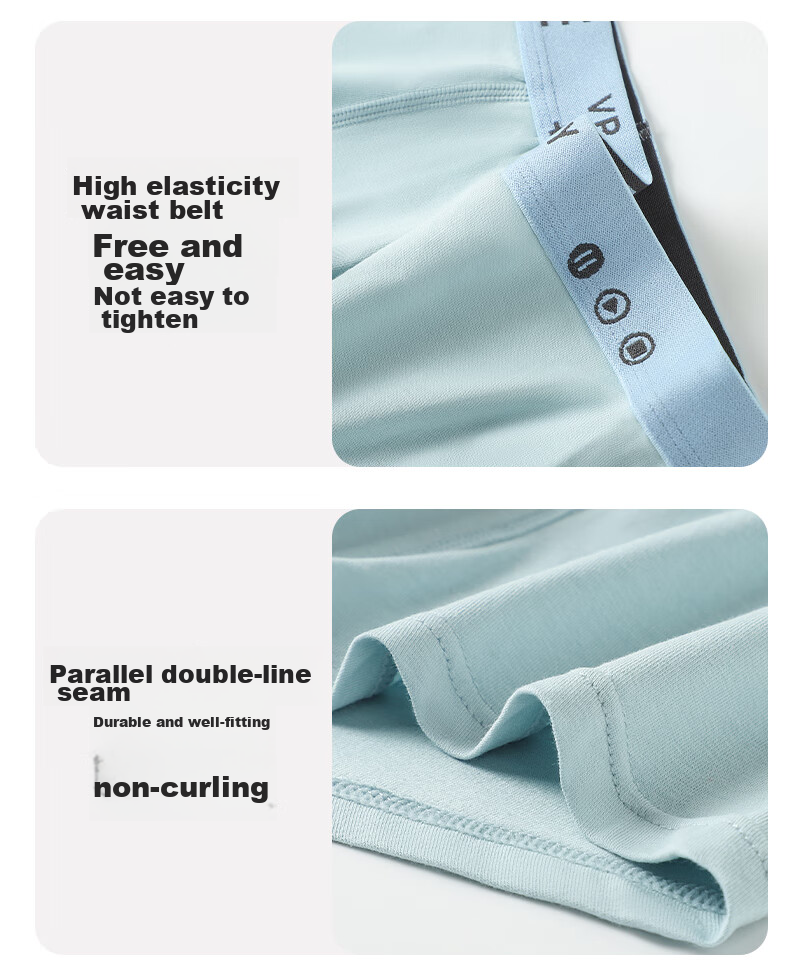 LangSha Youth Underwear for Boys, Puberty 12-16 Years Old, Cotton Boxer Briefs for Middle And High School Students, 5A Antibacterial Shorts 10