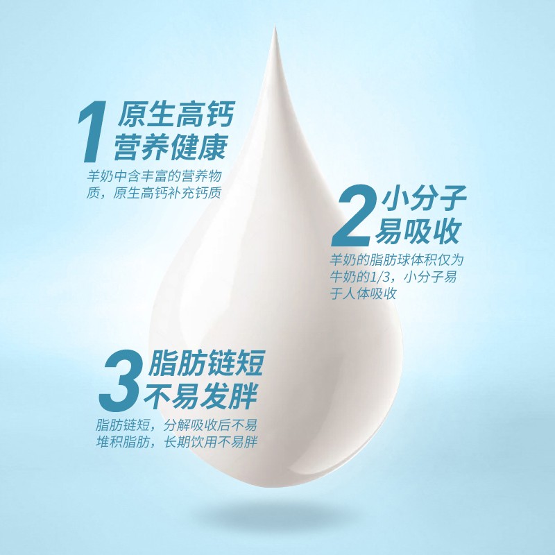 卓牧（JOMILK）纯羊奶优选关中山羊奶成人早餐天然A2蛋白200ml*16送礼盒