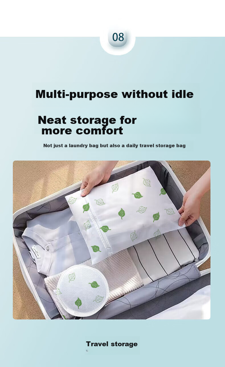 MENGTING Double-Layer Large Clothes Drying Rack, Fish Drying Basket, Balcony Sweater Drying Rack, Foldable Windproof Clothesline 8