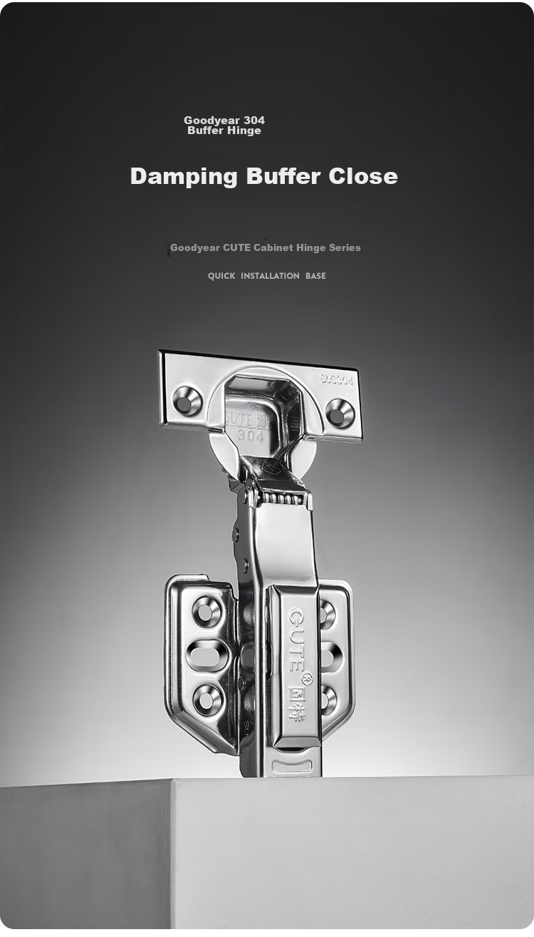 GUTE Hinge Repair Plate, Cabinet Door Hinge Repair Plate, Hinge Repair Patch, Cabinet Door Hinge Repair Tool, Stainless Steel Single Piece 2
