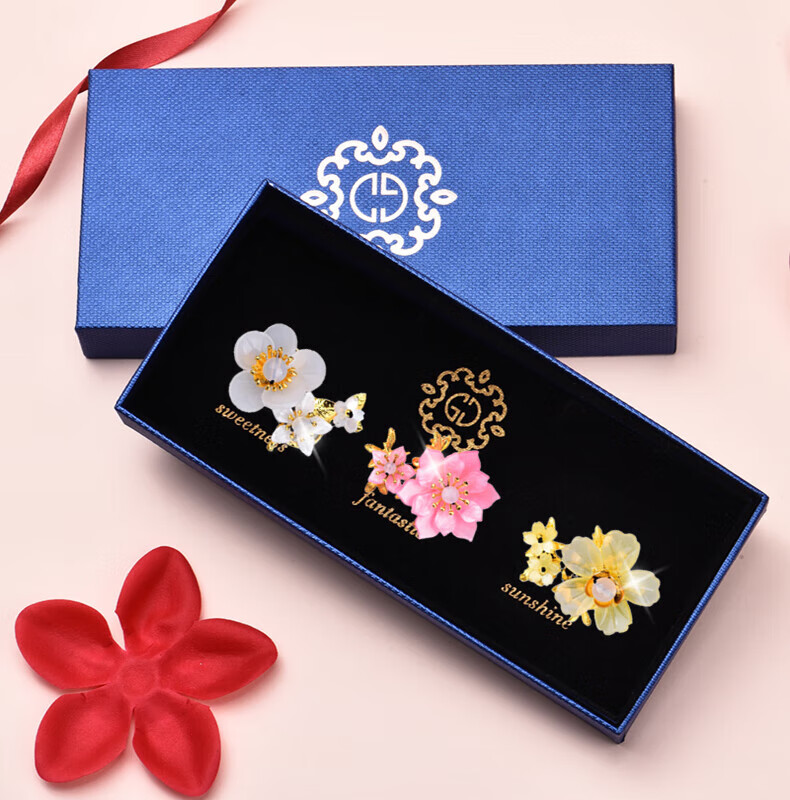 Gunai Simple Hair Ties, Elastic Bands, Hair Accessories for Women, New Cute Style on Instagram, Goddess Day And New Year Gift for Girls 1