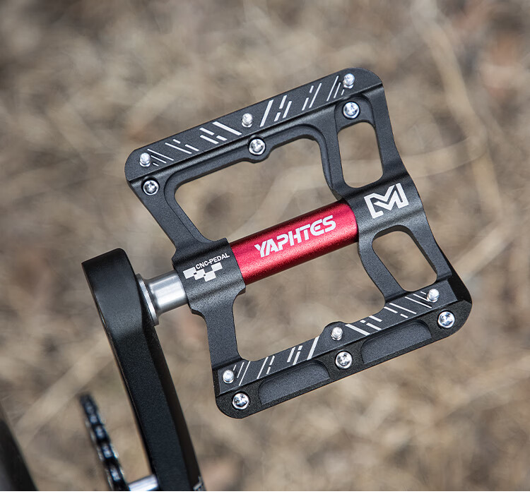 Bicycle Pedals, 3-Bearing, CNC Aluminum Alloy Pedals, Road Bike And Mountain Bike Pedals, Hollow Large Palm Surface, Non-Slip Foot Pedals, Cycling Equipment Accessories 13