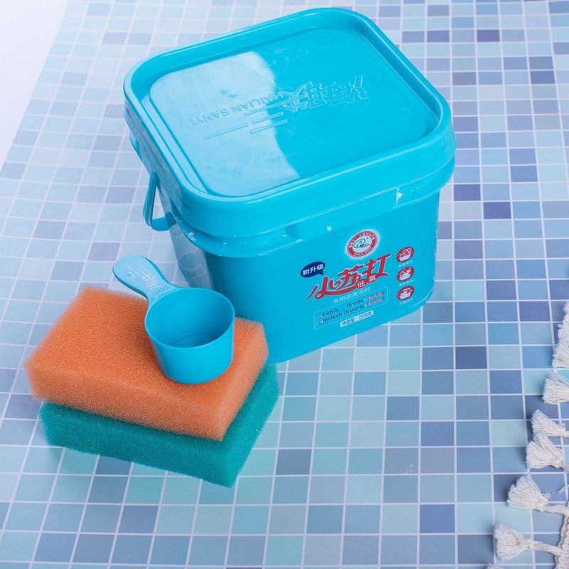 海联三一小苏打粉食品级家用多功能清洁去污除垢洗蔬果去异味 2500g桶装