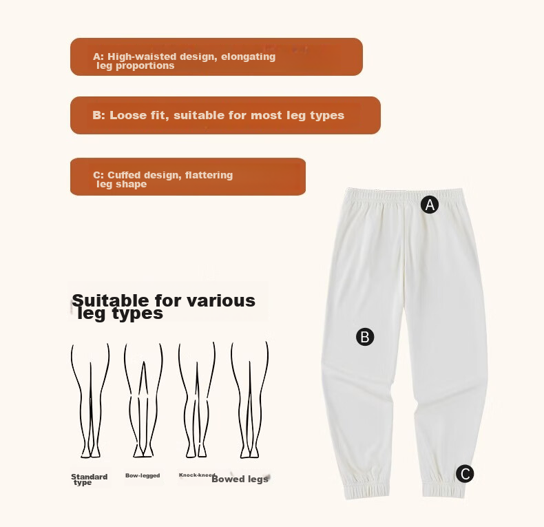 Anta Fleece Lined Jogger Pants | Knitted Women's Sports Trousers Winter New Fleece Warm Casual Elastic Cuff Sweatpants 7