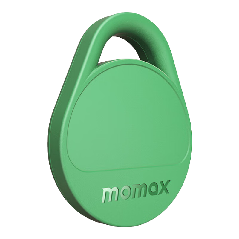 MOMAX AirTag, Officially Certified by Apple, Tracking Device, Anti-Loss Tracker, Global Precise Locator, Suitable for Apple Phones, Children, Elderly, Pets, Luggage, Car Keys, Anti-Loss Positioning