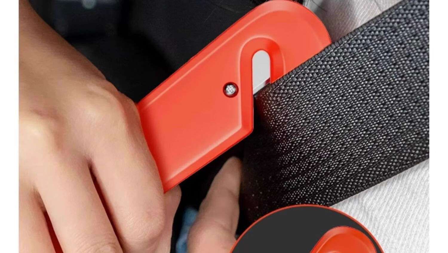 Beifute Car Safety Hammer, In-Car Window Breaker, Escape And Rescue Hammer, Emergency Seat Belt Cutter 2
