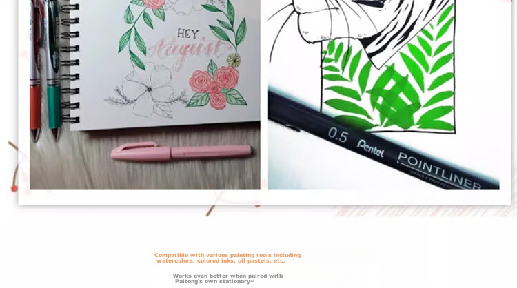 Pentel 0.05mm Water-Based Drawing Needle Pen, Art Drawing Outlining Pen, Comic Design Line Pen S20P-05A 14