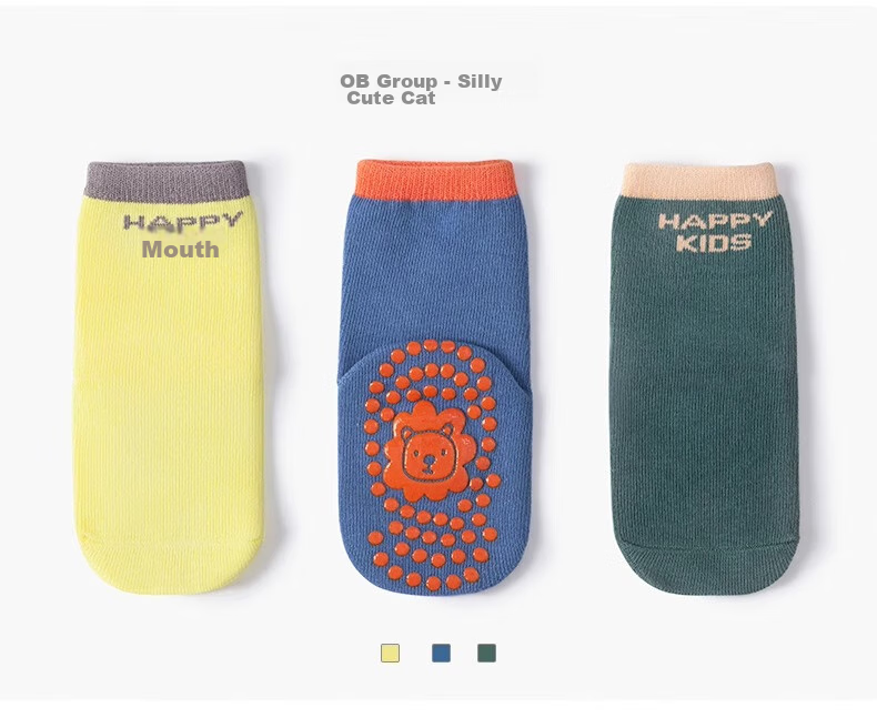 Beitaisi Floor Socks, Spring And Autumn Indoor Non-Slip Insulation, Newborn Baby Boys Girls Children Mid-Calf Walking Socks 16