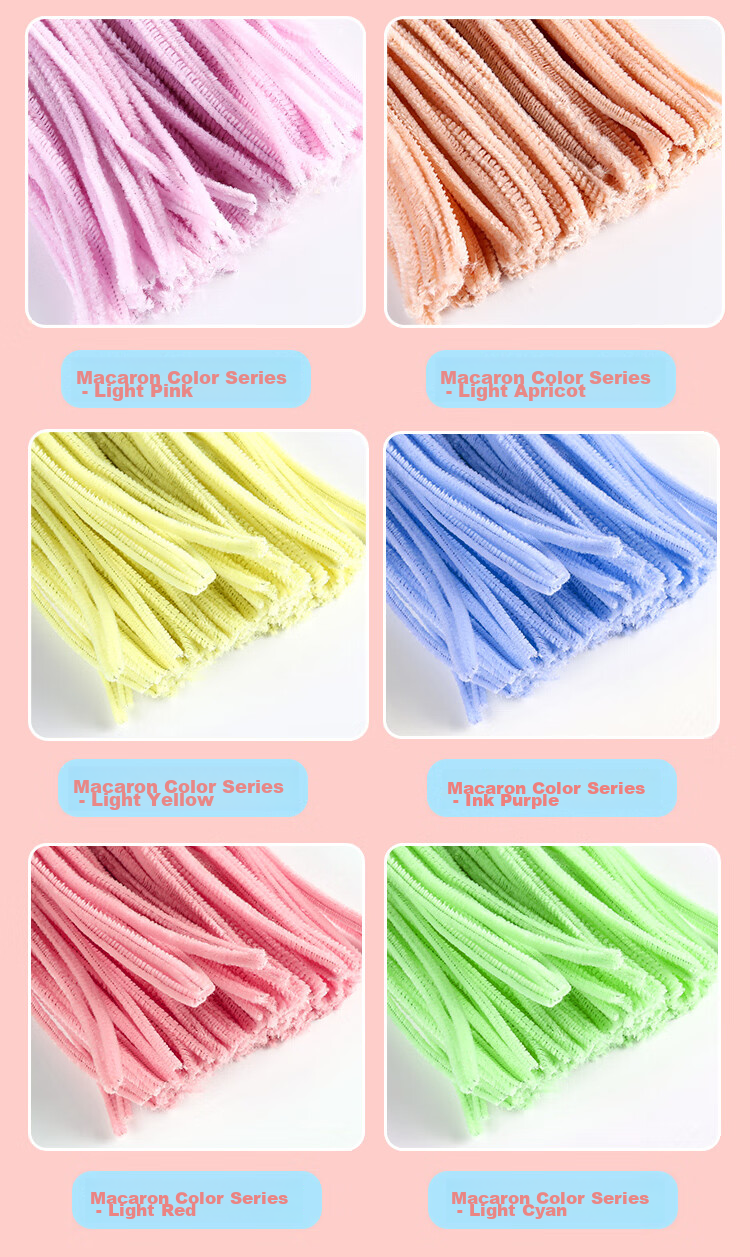 Letrel Twist Stick Children's Bouquet Rod, DIY Craft Kit, Thickened Delivery, Practical Birthday Gift for Boys And Girls 10