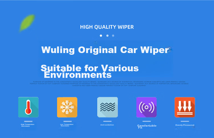 Aoye Windshield Wipers for Wuling Zhiguang 10-25/16 Zhiguang Small Truck, Frameless Wiper Blades, Front Window Wipers, 1 Pair, 18+16 Inches 5