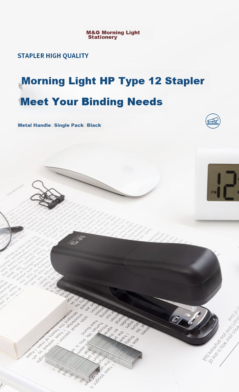 M&G 10# Stapler Set, Stapler (Stapler + Staples), Durable Office Supplies, Random Color ABS91633 Back-To Essential 1