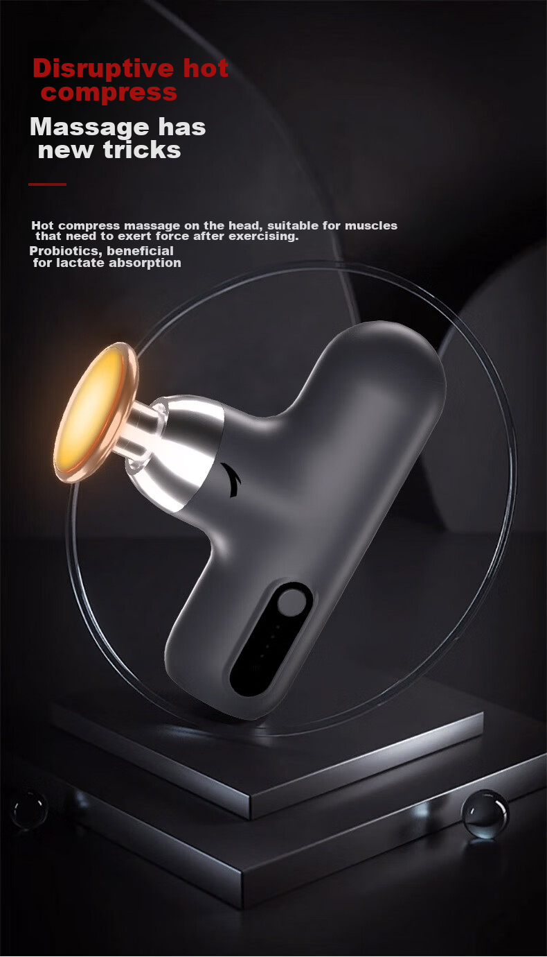 ANTA Fascia Gun Massage Device Professional Sports Grade Deep Muscle Relaxation Mini Portable for Shoulders Neck Waist Legs Back 6