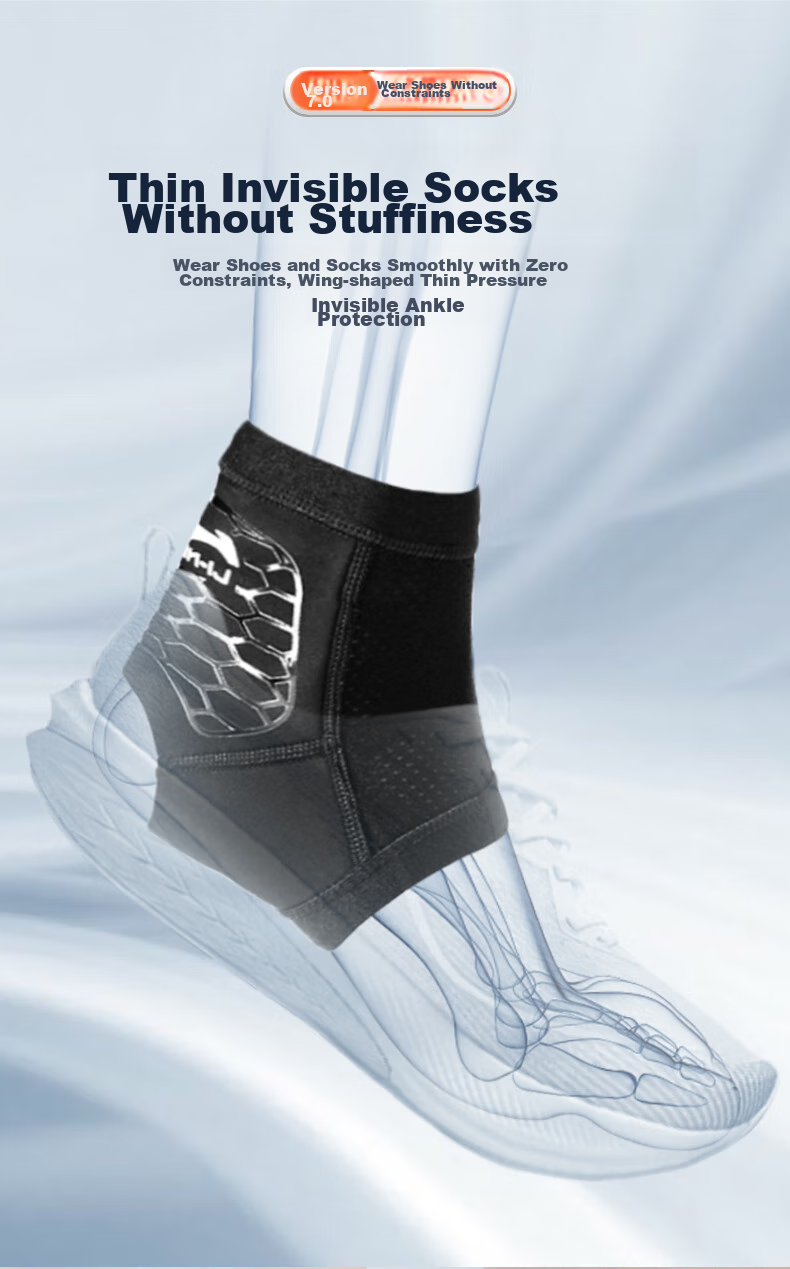 Li-Ning Ankle Brace, Sprain Protection Sleeve, Post-Injury Stabilization for Wrist And Ankle Joints, Basketball Sports Strain Support, Lightweight And Thi 8