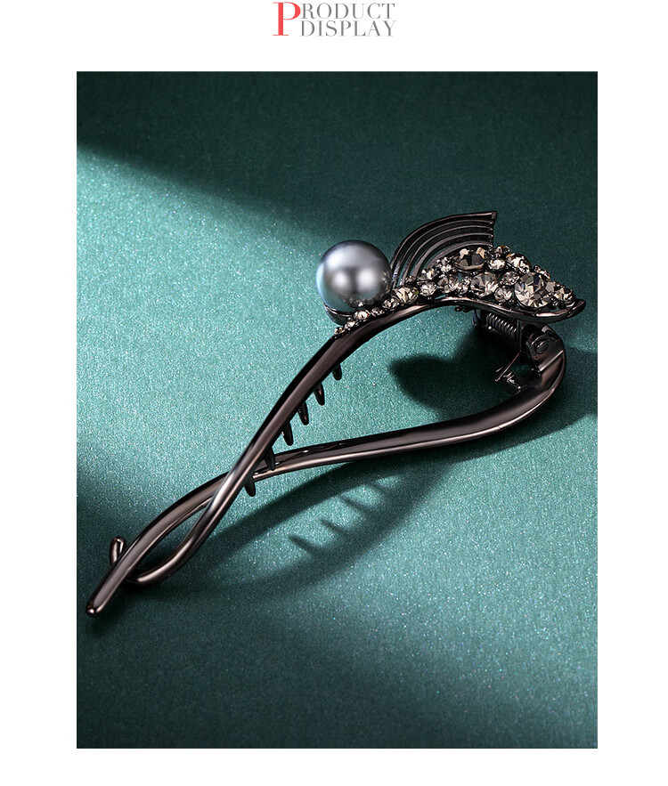 CHIMERA [You'll Always Have Me] Fish Tail Hair Clip, High-End Hairpin, Back of Head Twist Clip, Hair Accessory, Birthday Gift for Wome 5