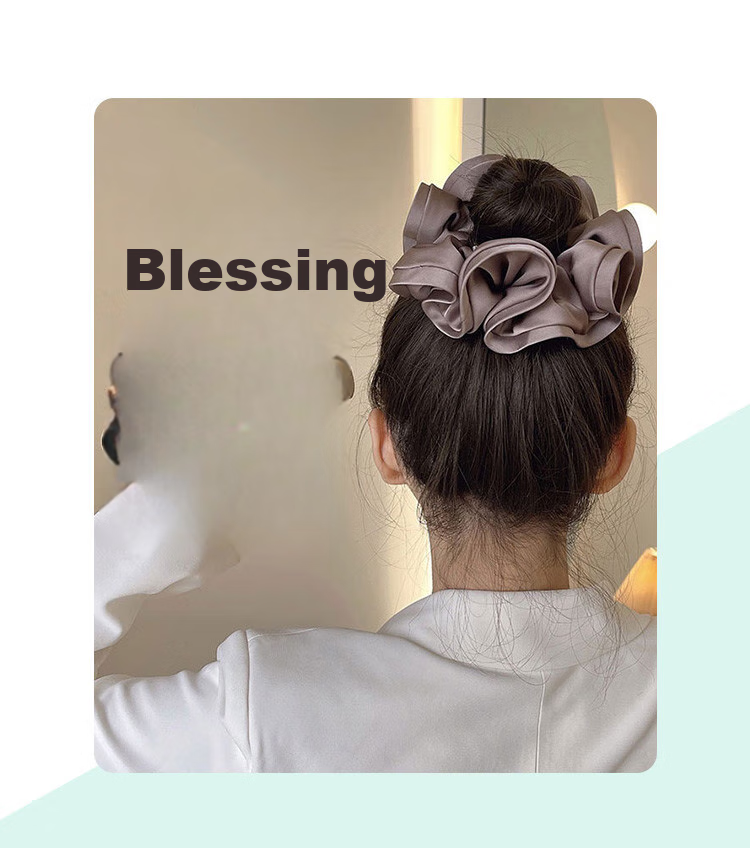 CHIMERA 3-Piece Hair Ties, High-Elasticity Hair Bands, Ponytail Holders, Bun Maker, Hair Accessories for Women, Mid-Autumn Festival Gift 1