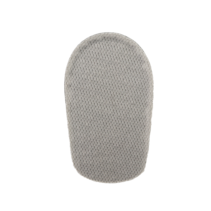 Maigaole 2 Pairs Boost Invisible Height-Increasing Insoles, Women's Half Insoles, Soft And Comfortable, Men's Silicone Popcorn, Gray - 2CM - Men's
