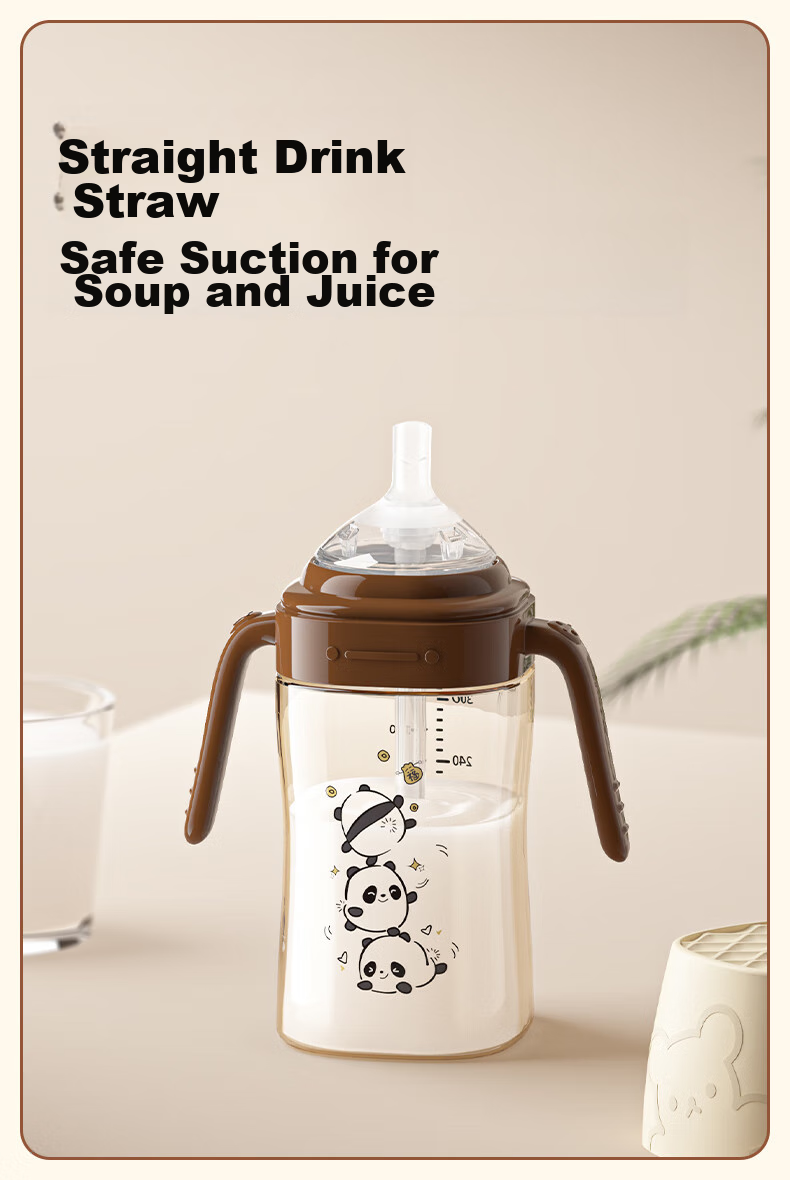 Beleca Newborn Baby Straw Cup, PPSU Material, for Ages 1 And Above, Large Capacity 320ml 9