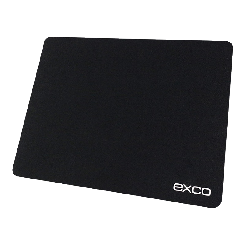 EXCO Waterproof Thickened 5mm Mouse Pad, Small Size for Office And Gaming, Smooth E-Sports Accessory, Portable Laptop Wrist Rest, Black, Add-On Item 0336
