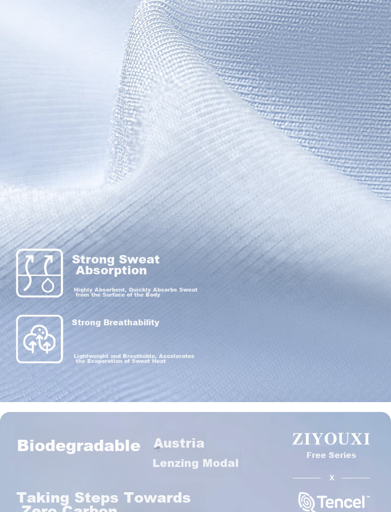 Ziyouxi Women's Underwear, 80S Modal, Sweat-Absorbing, Breathable, 7A Antibacterial, Seamless, Mulberry Silk Gusset, Mid-Rise Triangle Panties for Wome 4