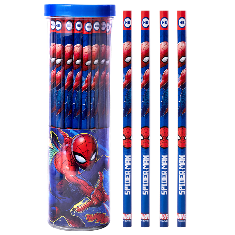 Disney Stationery, 30 HB Wooden Writing Pencils, Elementary School Student Writing Pencils, Children's Cartoon Pencils, Boys' School Supplies