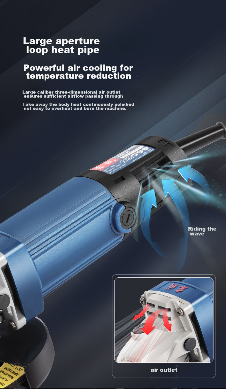 Dongcheng S1M-FF04 Angle Grinder, Polisher, Multi-Functional Cutting Machine, Hand Grinder, Polishing And Grinding Machine, Power Tool 9