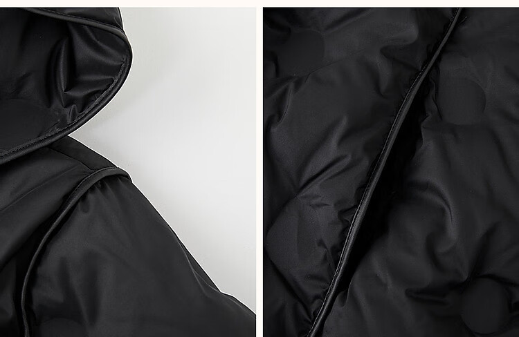Dme [Dongxuelai] Winter Hooded Loose-Fitting 90% Duck Down Spring Yarn Long-Sleeve down Jacket Women's Short Coat 6