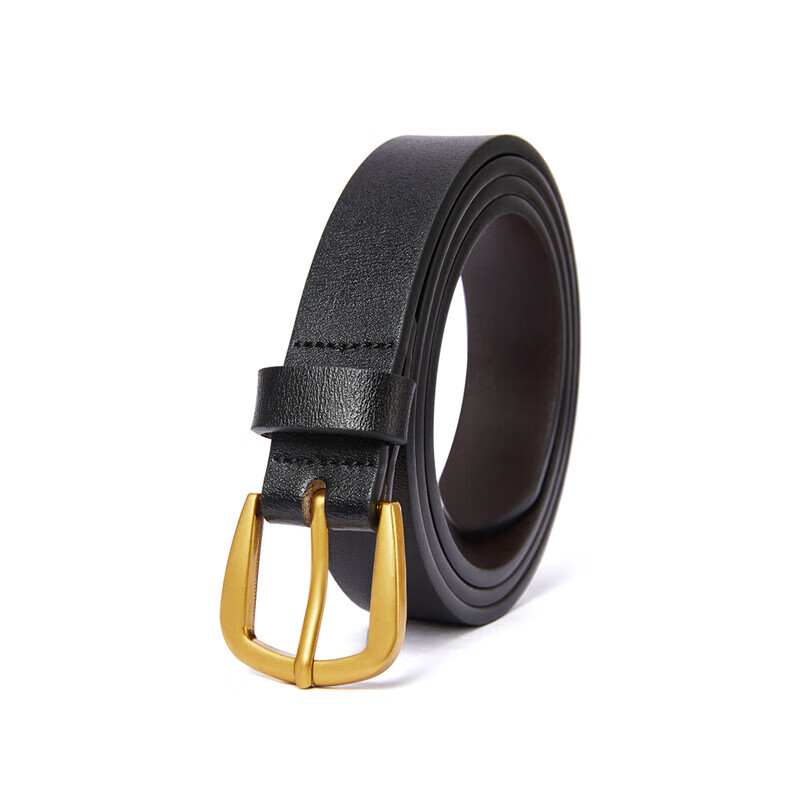 RED DRAGONFLY Leather Women's Casual Versatile Belt with Pin Buckle, No Drilling Required, Birthday Gift for Girlfriend Or Wife, Comes with Gift Box