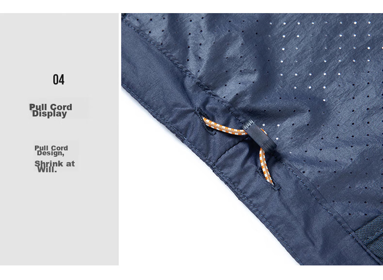 TOREAD Spring And Summer Men's Outdoor Sun Protection Jacket, Water-Repellent, Breathable, UV-Resistant Skin Coat TAZZCL81315 14