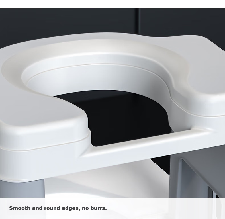 Youjialiangpin Toilet Seat, Pregnant Women's Commode Chair, Squatting Toilet, Elderly Toilet Stool, Squat-To Convertible, Height 26cm 13
