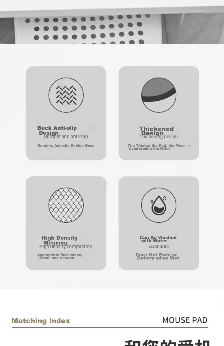 Juyingfeng Mouse Pad, Office And Gaming Mouse Pad, Filler Item, Locking Edge, Square Shape, Non-Slip, Washable, Portable Computer Mouse Pad, 400*300mm, Brown Little Teddy W989 3