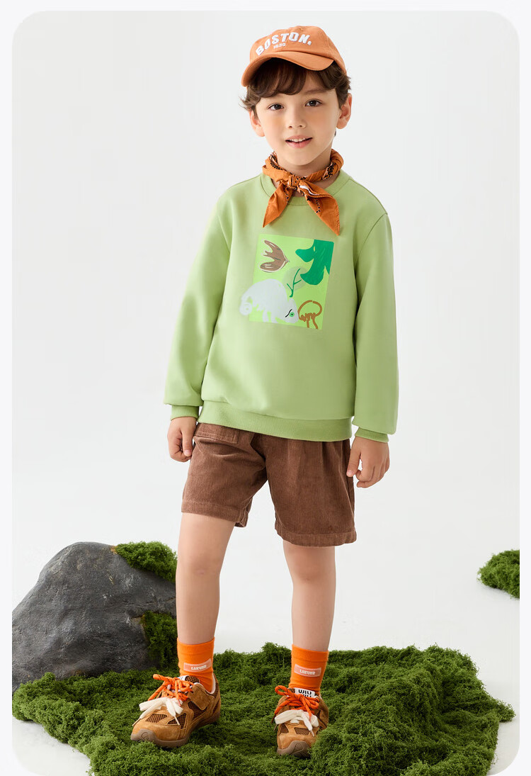 Minibala Children's Sweatshirt, Spring New Arrival, Kids' Long-Sleeve Top [Artist Collaboration] 4