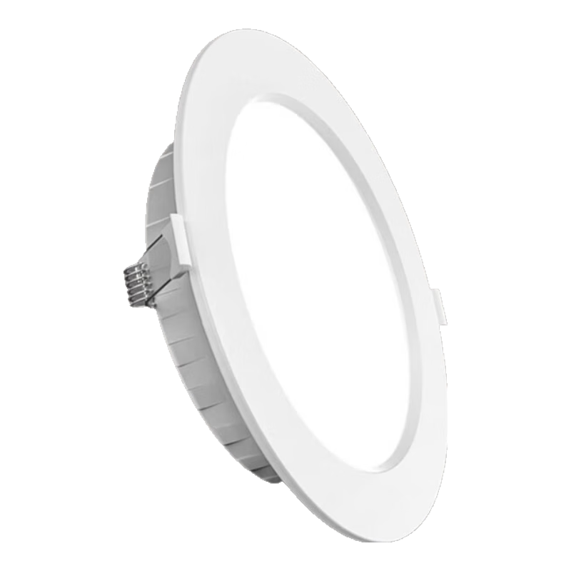 Fanyao LED Downlight 4 Inch 12W Cool White 6000K Ultra-thin Recessed Ceiling Light Crystal Lamp Cutout Size 110-130mm