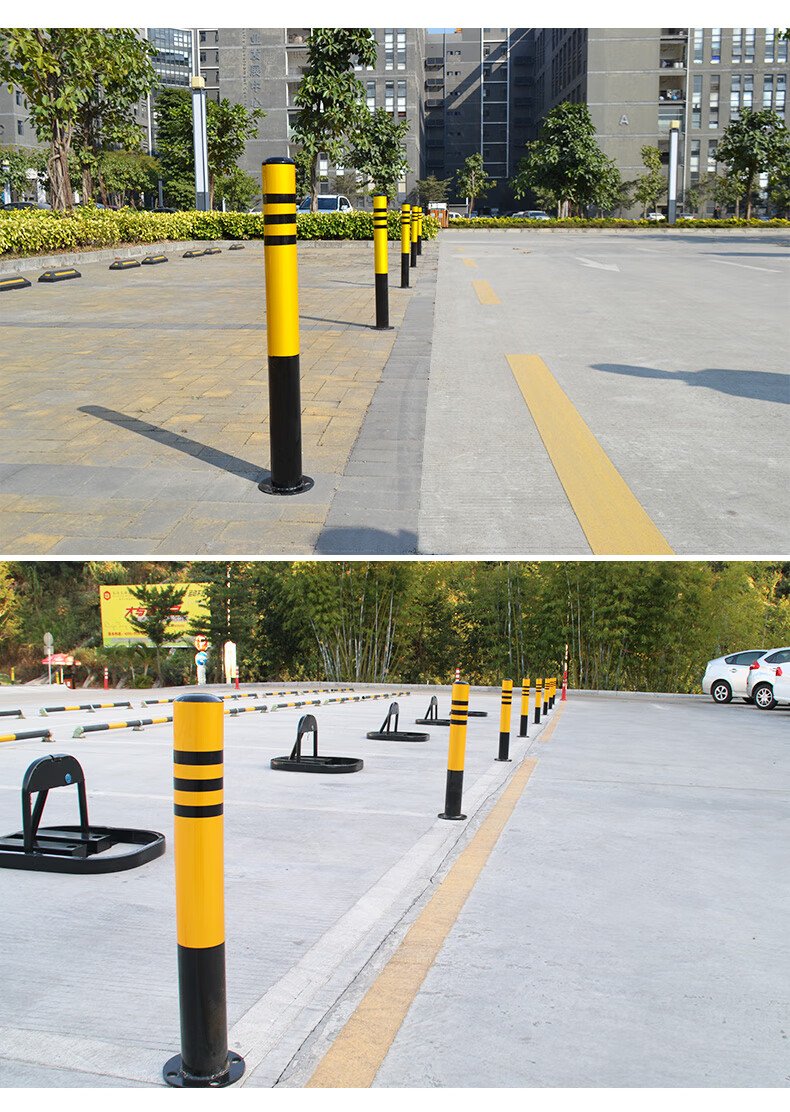 车柱路桩路障柱警示柱车位锁停车位地锁加厚防撞固定立柱一体成型z60