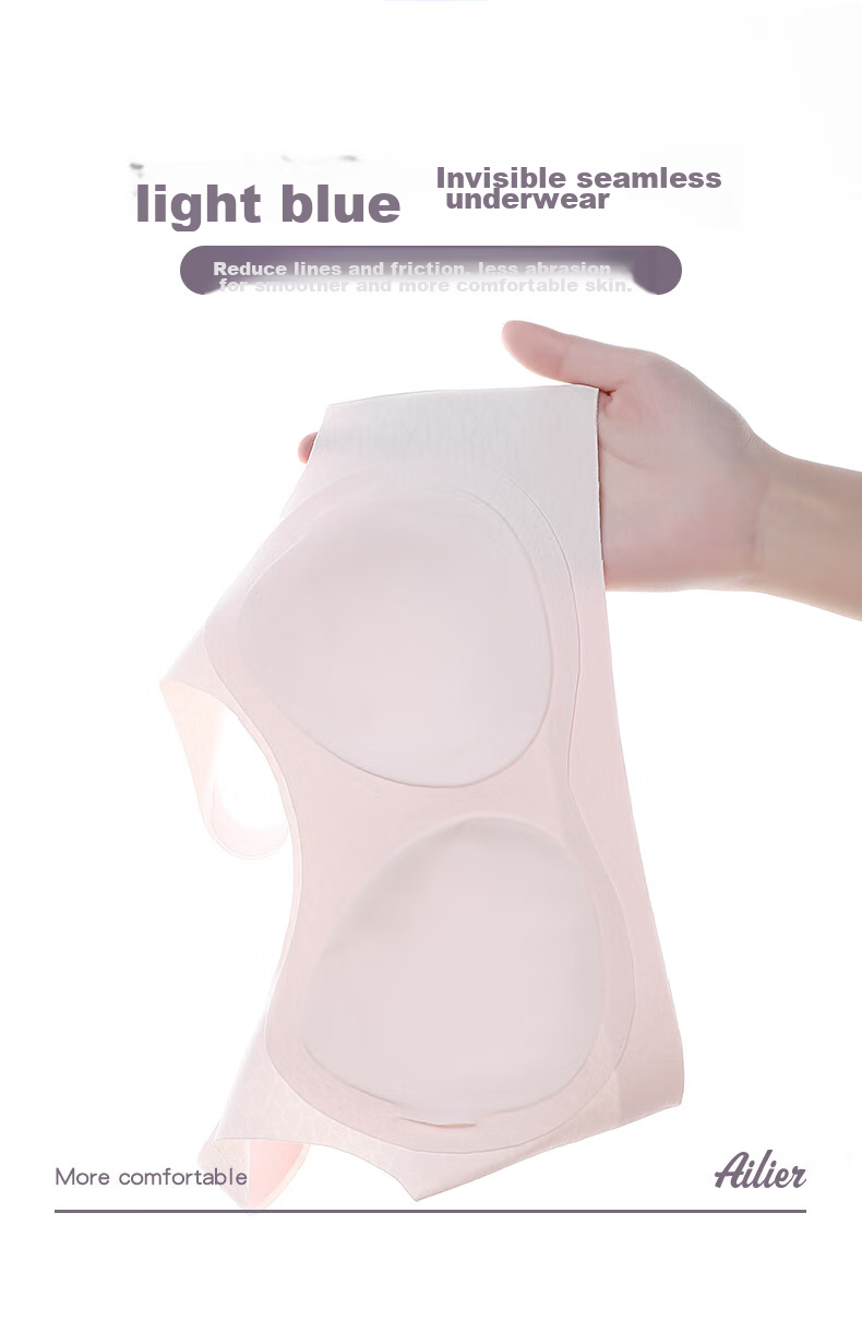 Ailier&ouluola Girls' Underwear for Middle School Students Aged 12-16 And High School Students in Puberty Stage Two, High School Bra Vest M 7